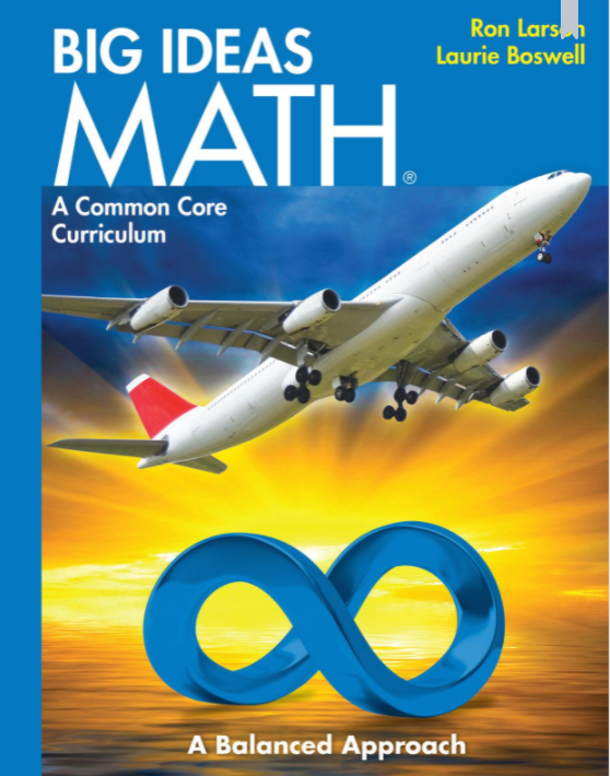 Math 8 Textbook Cover
